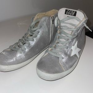 Golden Goose Hi-Top Sneakers! (only worn twice, great condition) size 40